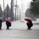 Hurricane Harvey making landfall in Houston on Aug. 28, 2017 (Erich Schlegel/Getty Images)